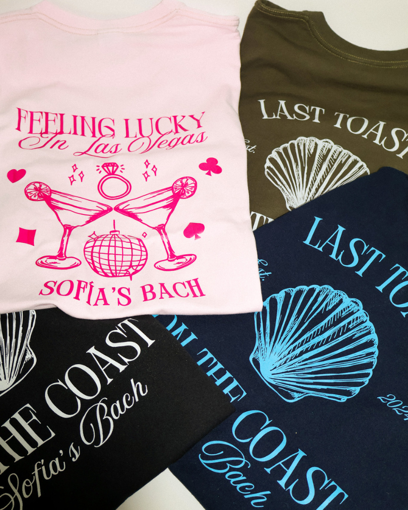 Playera personalizada para Despedida de soltera