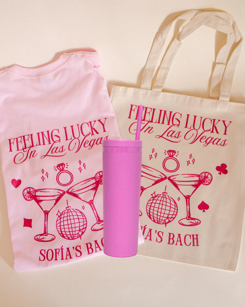 Kit: Tote Bag, Playera y Termo personalizados.