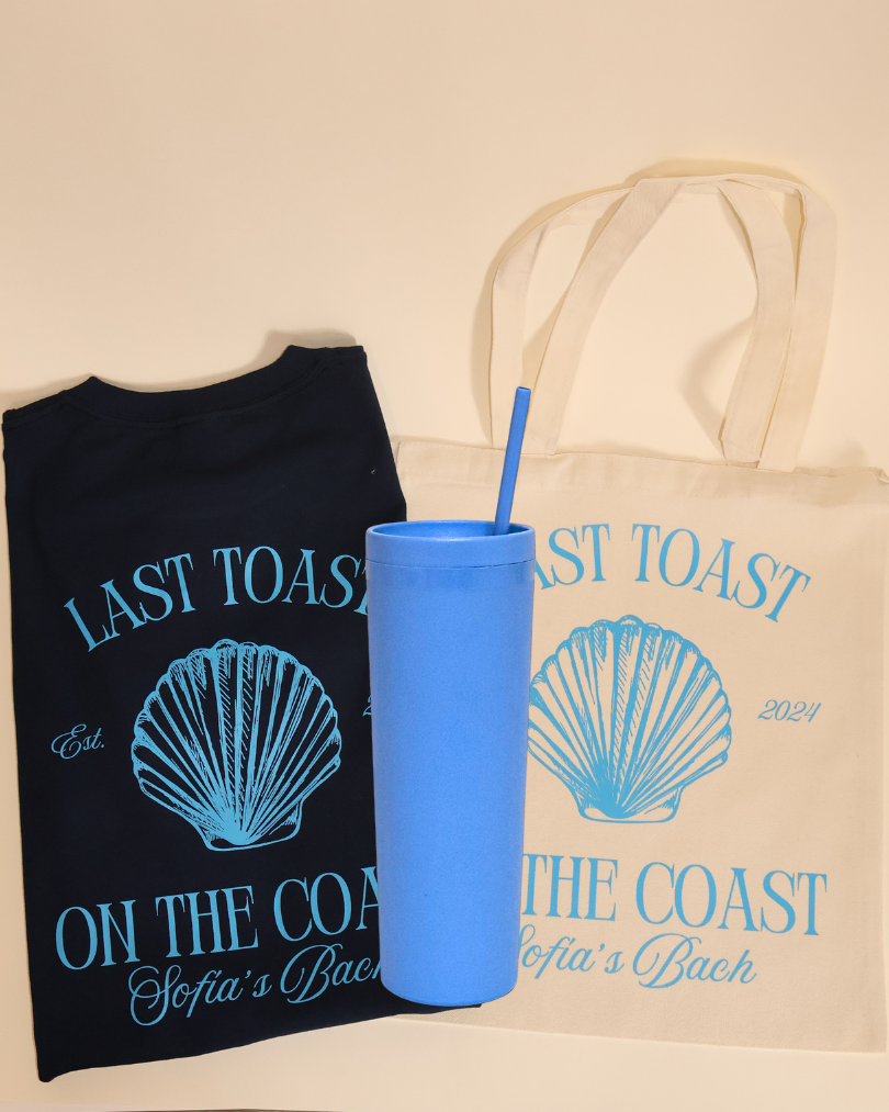 Kit: Tote Bag, Playera y Termo personalizados.