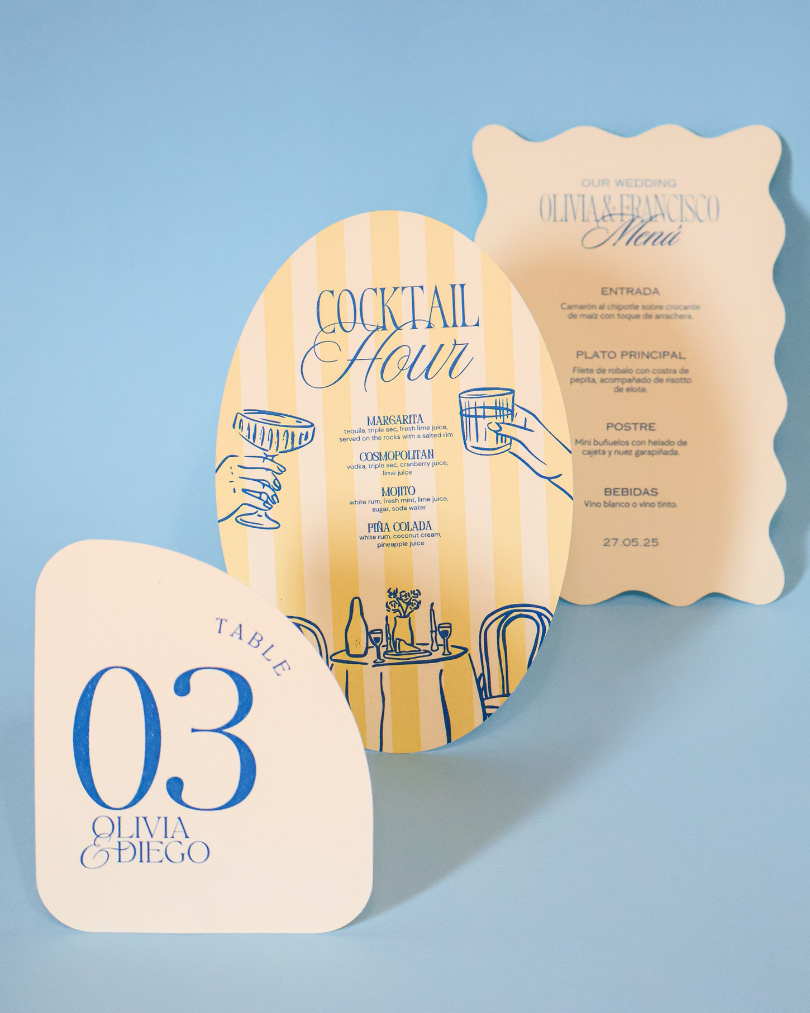 Kit papelería para tu evento