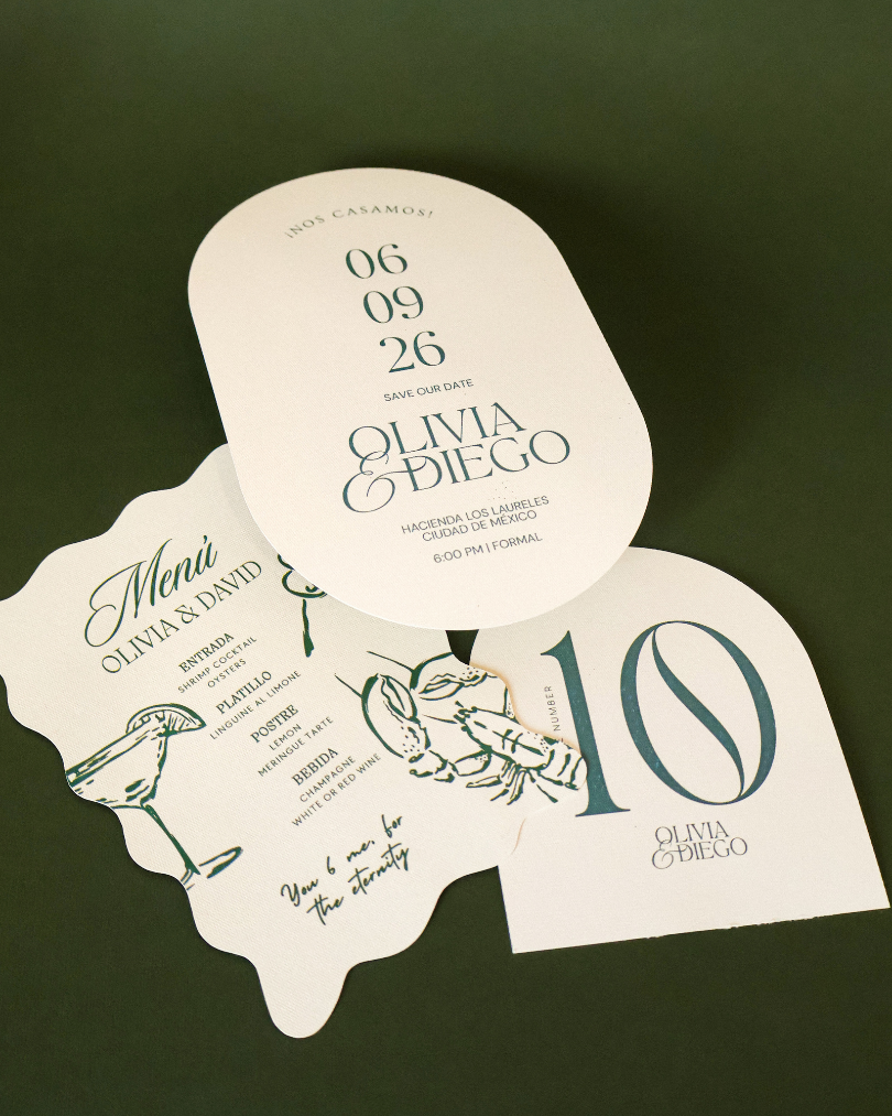 Kit papelería para tu evento