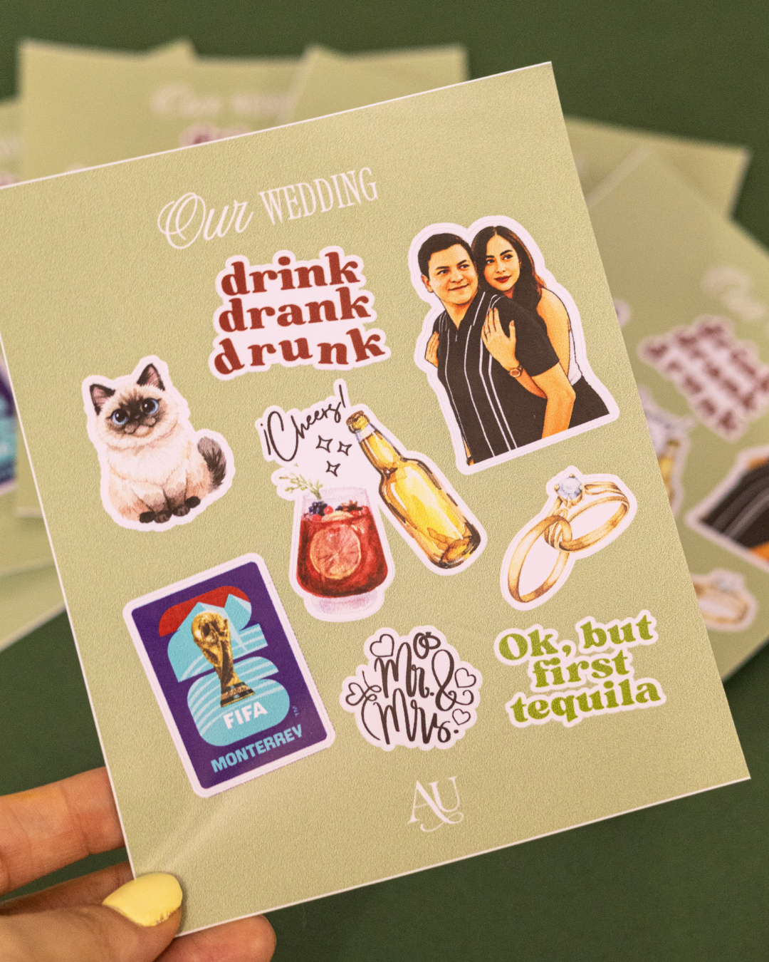 Plantilla de stickers |